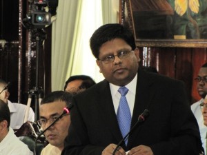 Finance Minister Dr Ashni Singh