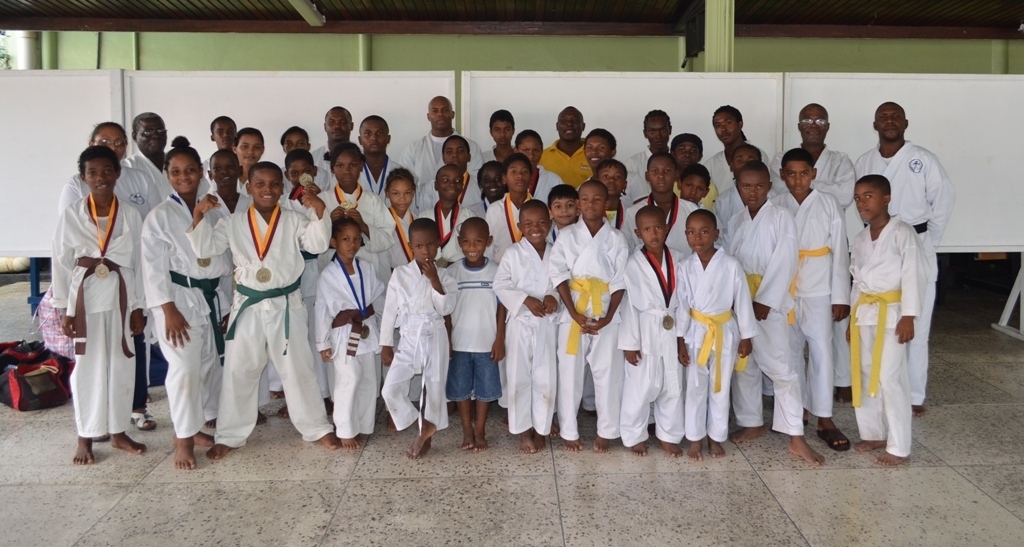 Karate Association stages junior championship – Guyana Times