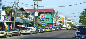 Fleet of business on Regent Street 