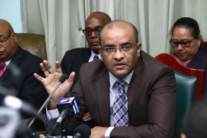 Opposition Leader, Bharrat Jagdeo  
